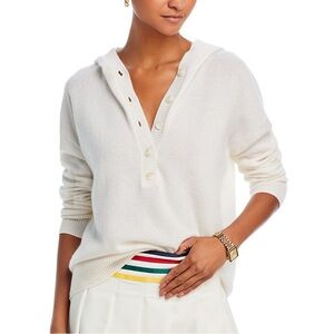 Venus Williams x AQUA cashmere hoodie